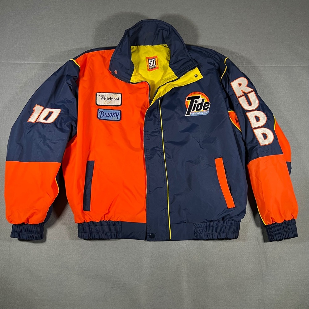 Vintage 1996 Jeff Gordon Tide Racing Jacket DuPont 50th Anniversary Mens